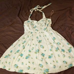 Floral Halter Sundress